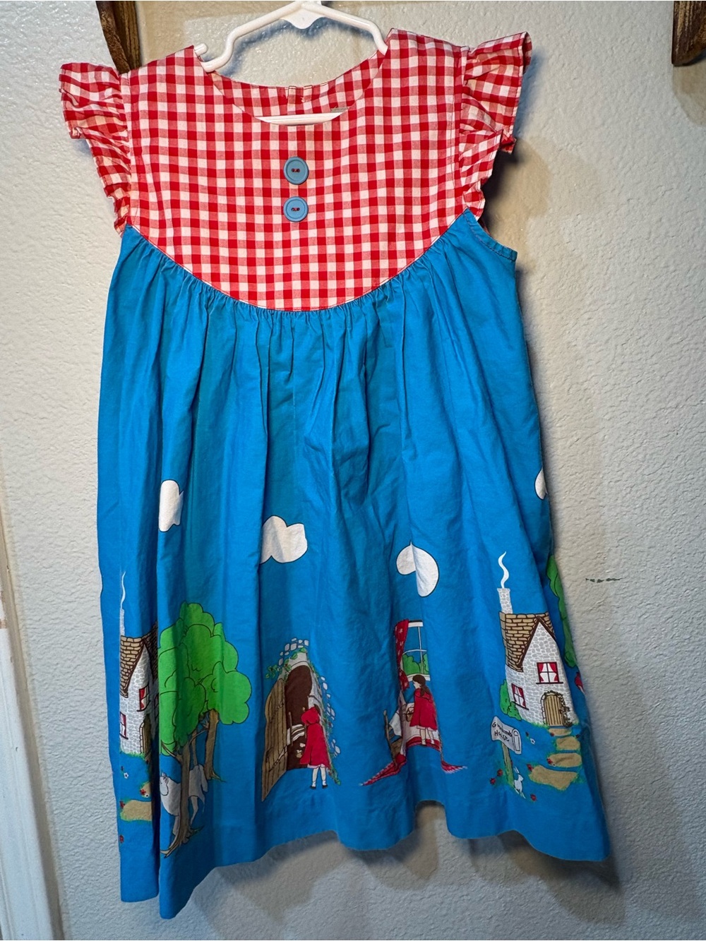 Eleanor Rose Girl’s Dress Little Red Riding Hood Size 6/7
